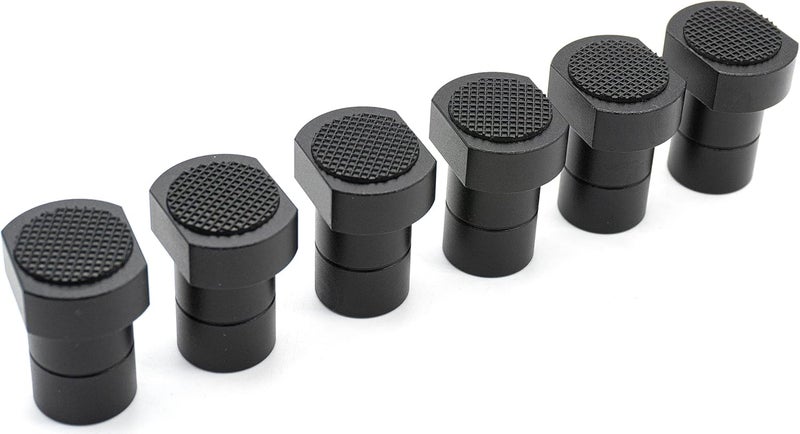 ViewReal 6Pack Bench Dogs 100/127inch(20mm) Bench Clamps Table Stop MFT Accessories Dog Hole Non-slip Stoppers Aluminum Alloy(Fit 0.7874inch Dog Hole) - Image 4